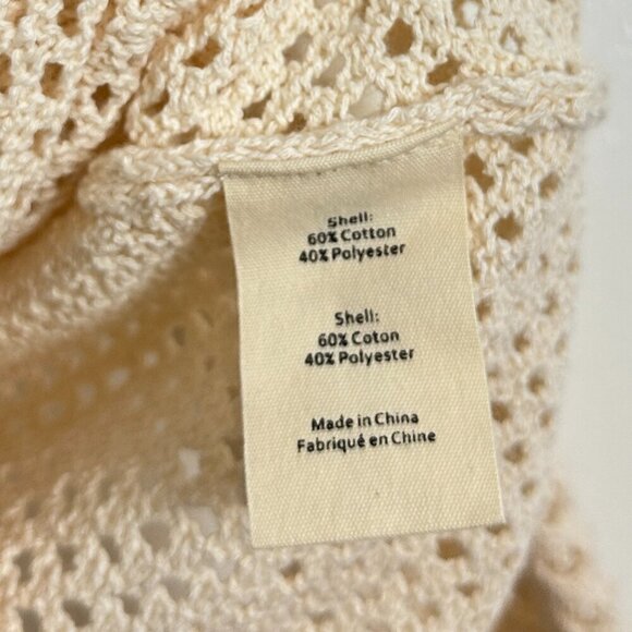 L'AGENCE Sammy Tank & Shawl in Ecru Size X-Small - Picture 7 of 11